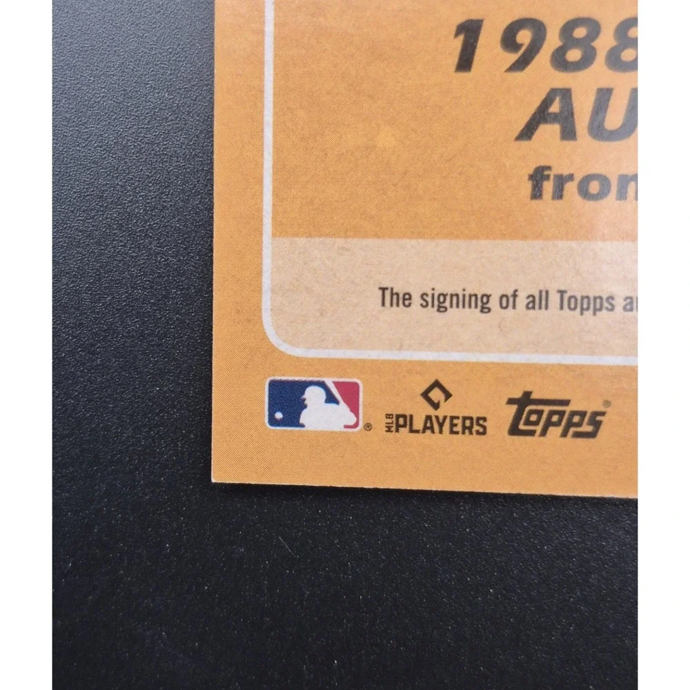 2023 Topps 1988 Tanner Bibee #88BAC-TBI 1988 Rookie Autograph Gold /50 Cleveland